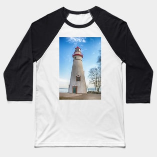 Marblehead Light House Lake Erie Baseball T-Shirt